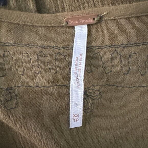 Free people women’s embroidery tunic size XS - Picture 4 of 7
